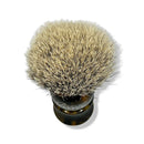 3 / 1 Silvertip Badger Shaving Brush (20mm - Tortoise) - by Rooney (Pre-Owned) Shaving Brush Murphy & McNeil Pre-Owned Shaving 