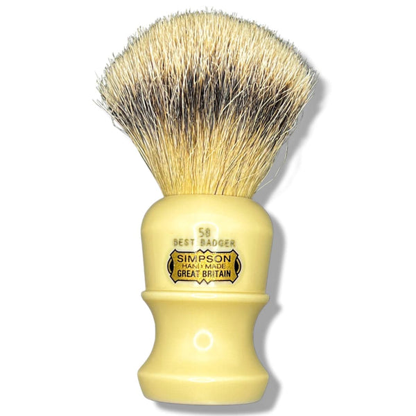 Series 58 Best Badger (223mm) Shaving Brush - by Simpsons (Pre-Owned) Shaving Brush Murphy & McNeil Pre-Owned Shaving 