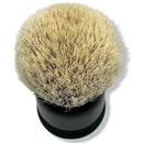 "The Anchor" Faux Ebony Shaving Brush (28mm - White Badger) - by Wiborg (Pre-Owned) Shaving Brush Murphy & McNeil Pre-Owned Shaving 