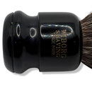 "The Anchor" Faux Ebony Shaving Brush (28mm - White Badger) - by Wiborg (Pre-Owned) Shaving Brush Murphy & McNeil Pre-Owned Shaving 