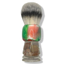 Zen Series 26mm Synthetic Shaving Brush (Green / Pink) - by Teton Shaves (Pre-Owned) Shaving Brush Murphy & McNeil Pre-Owned Shaving 
