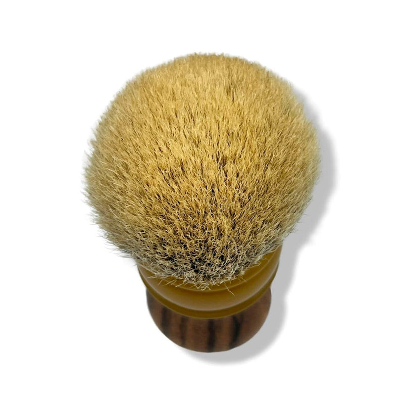 Wood and Resin Manchurian Badger Shaving Brush (28mm) - by Riva Brushes Shaving Brush Murphy & McNeil Pre-Owned Shaving 