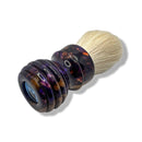 Purple Swirl Synthetic Shaving Brush (27mm) - by SmilezforMilez (Pre-Owned) Shaving Brush Murphy & McNeil Pre-Owned Shaving 