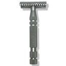 Dual Comb Stainless Steel Safety Razor (OSS Long Handle) - by iKon (Pre-Owned) Safety Razor Murphy & McNeil Pre-Owned Shaving 