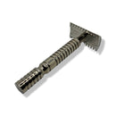 Game Changer 0.84P Open Comb Stainless Steel Safety Razor with TItanium Handle - by Razorock (Pre-Owned) Safety Razor Murphy & McNeil Pre-Owned Shaving 