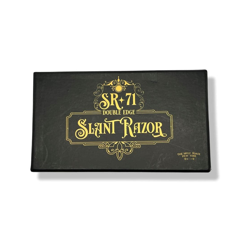SR-71 Black Slant Safety Razor - by The Holy Black (Pre-Owned) Safety Razor Murphy & McNeil Pre-Owned Shaving 