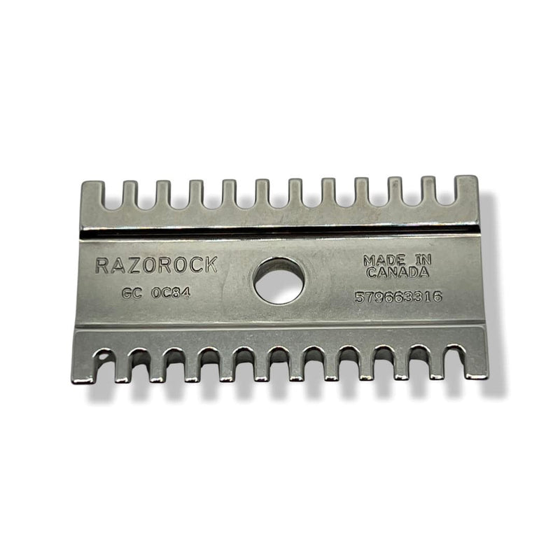 Game Changer 0.84P Open Comb Stainless Steel Safety Razor with TItanium Handle - by Razorock (Pre-Owned) Safety Razor Murphy & McNeil Pre-Owned Shaving 