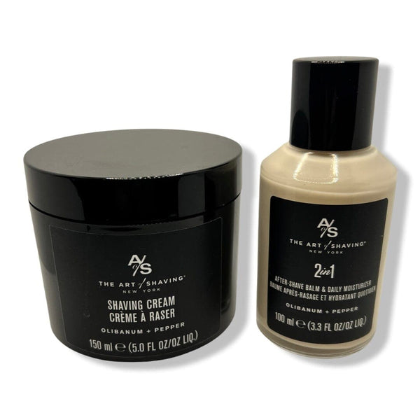 Olibanum & Pepper Shaving Cream and Balm - by Art of Shaving (Pre-Owned) Shaving Cream Murphy & McNeil Pre-Owned Shaving 