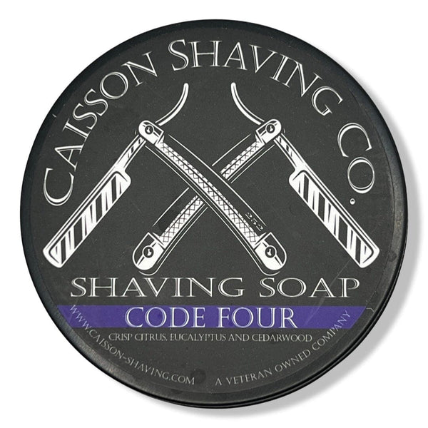 Code Four Shaving Soap - by Caisson Shaving Co. (Pre-Owned) Shaving Soap Murphy & McNeil Pre-Owned Shaving 