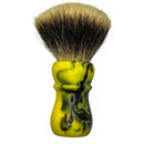 Jefferson Yellow/Black Shaving Brush with 28mm B13 Knot - by Declaration Grooming (Pre-Owned) Shaving Brush Murphy & McNeil Pre-Owned Shaving 