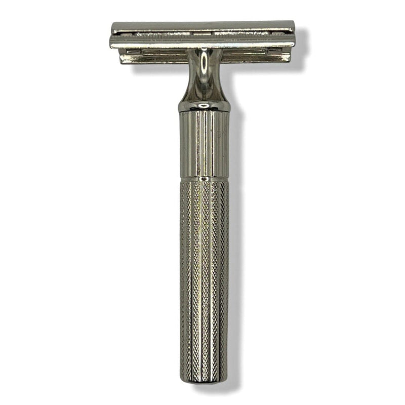 Fat Handle Tech Safety Razor (Replated) - by Gillette (Pre-Owned) Safety Razor Murphy & McNeil Pre-Owned Shaving 