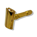 Fatboy Adjustable Razor (Code F2 - 1960 - Refinished Gold 24K Gold Plating) - by Gillette (Vintage Pre-Owned) Safety Razor Murphy & McNeil Pre-Owned Shaving 