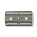 Model 921 Base Plate (Stonewashed Stainless, H Level Scalloped) - by Yates Precision (Pre-Owned) Safety Razor Murphy & McNeil Pre-Owned Shaving 
