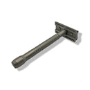 Copy of Model 921-M Stainless Steel Safety Razor (Stonewashed - 4" Handle) - by Yates Precision (Pre-Owned) Safety Razor Murphy & McNeil Pre-Owned Shaving 
