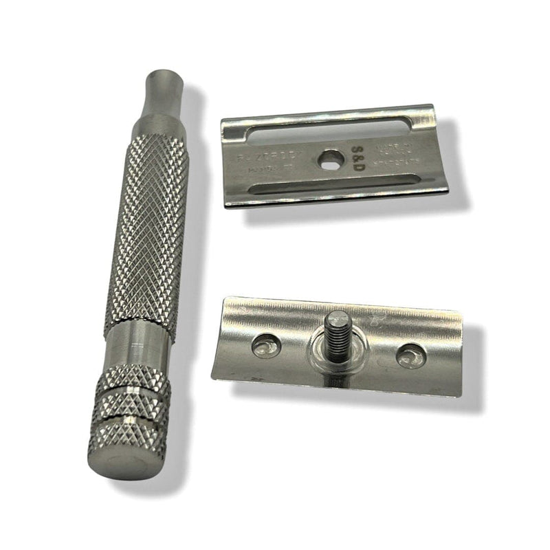 Mamba 70 Stainless Steel Safety Razor with Bulldog Handle - by Razorock (Pre-Owned) Safety Razor Murphy & McNeil Pre-Owned Shaving 