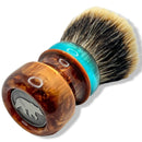 Chub Cub Copper & Blue Shaving Brush (26mm Fanchurian) - by Grizzly Bay Brushes (Pre-Owned) Shaving Brush Murphy & McNeil Pre-Owned Shaving 