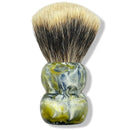 Sumo Gold/Blue Swirl Shaving Brush (26mm ZT2 Badger) - by Mozingo Brushworks (Pre-Owned) Shaving Brush Murphy & McNeil Pre-Owned Shaving 