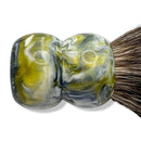 Sumo Gold/Blue Swirl Shaving Brush (26mm ZT2 Badger) - by Mozingo Brushworks (Pre-Owned) Shaving Brush Murphy & McNeil Pre-Owned Shaving 