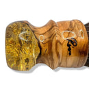 Olive & Gold Badger Shaving Brush (28mm) - by Riva Brushes Shaving Brush Murphy & McNeil Pre-Owned Shaving 