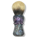 Black & Blue Swirl Shaving Brush (26mm Strike Gold Executive Knot) - by AKA Brushworks (Pre-Owned) Shaving Brush Murphy & McNeil Pre-Owned Shaving 