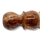 Burl Patterned 28mm Badger Shaving Brush - by Maritime Brushworks (Pre-Owned) Shaving Brush Murphy & McNeil Pre-Owned Shaving 