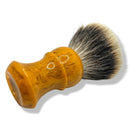Orange Swirl Shaving Brush (28mm ZT3 Badger) - by Mozingo Brushworks (Pre-Owned) Shaving Brush Murphy & McNeil Pre-Owned Shaving 