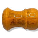 Orange Swirl Shaving Brush (28mm ZT3 Badger) - by Mozingo Brushworks (Pre-Owned) Shaving Brush Murphy & McNeil Pre-Owned Shaving 
