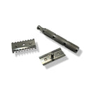 Game Changer 0.68P JAWS Stainless Steel Safety Razor with Super Knurl Handle - by Razorock (Pre-Owned) Safety Razor Murphy & McNeil Pre-Owned Shaving 