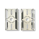 BR-1 Stainless Steel Safety Razor with 2 Baseplates - by Blutt Rasur (Pre-Owned) Safety Razor Murphy & McNeil Pre-Owned Shaving 