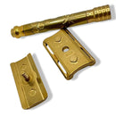 Level 3 Brass Safety Razor with Stinger Handle - by Charcoal Goods (Pre-Owned) Safety Razor Murphy & McNeil Pre-Owned Shaving 