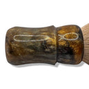 Gold Speck Shaving Brush w/28mm Boti High Mountain Badger Fan - by Turning by Tanz (Pre-Owned) Shaving Brush Murphy & McNeil Pre-Owned Shaving 