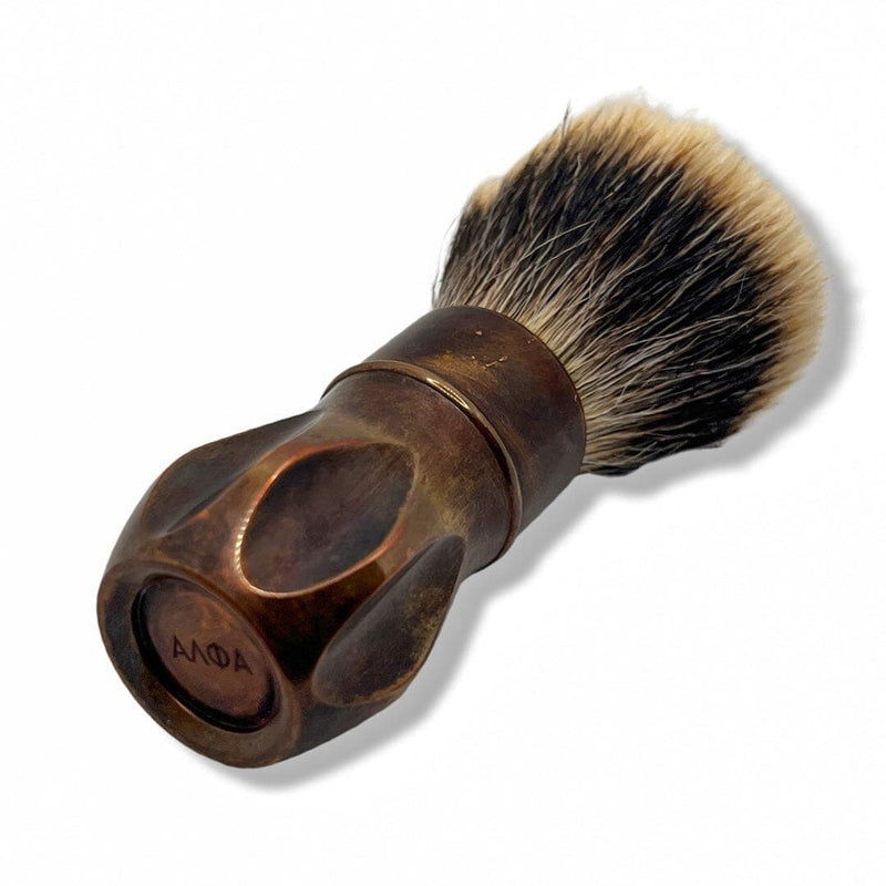 Outlaw Copper Shaving Brush (28mm Strike Gold Executive Knot) - by Alpha Shaving (Pre-Owned) Shaving Brush Murphy & McNeil Pre-Owned Shaving 