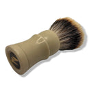 Vintage Cream Shaving Brush w/28mm L3 Turn-N-Shave Knot - by Turning by Tanz (Pre-Owned) Shaving Brush Murphy & McNeil Pre-Owned Shaving 