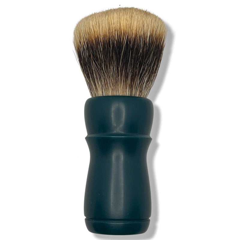 Matte Aqua Green Shaving Brush w/28mm V2 Tanchurian Knot - by Turning by Tanz (Pre-Owned) Shaving Brush Murphy & McNeil Pre-Owned Shaving 