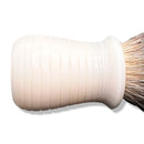 "The Nest" White 28mm Shaving Brush - by Leonidam (Pre-Owned) Shaving Brush Murphy & McNeil Pre-Owned Shaving 