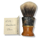 "Smash" Maple Burl & Peach Shaving Brush (28mm VC02 Manchurian with Mammoth Coin) - by Voigt & Cop (Pre-Owned) Shaving Brush Murphy & McNeil Pre-Owned Shaving 
