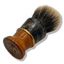 "Smash" Maple Burl & Peach Shaving Brush (28mm VC02 Manchurian with Mammoth Coin) - by Voigt & Cop (Pre-Owned) Shaving Brush Murphy & McNeil Pre-Owned Shaving 