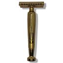 Athena Bronze Alloy Safety Razor w/Case - by Lambda Razors (Pre-Owned) Safety Razor Murphy & McNeil Pre-Owned Shaving 