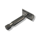 Slant Style Stainless Steel Safety Razor (S1 Head, Atlas Handle) - by Above the Tie (Pre-Owned) Safety Razor Murphy & McNeil Pre-Owned Shaving 