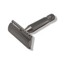 Slant Style Stainless Steel Safety Razor (S1 Head, Atlas Handle) - by Above the Tie (Pre-Owned) Safety Razor Murphy & McNeil Pre-Owned Shaving 