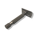 Closed Comb Stainless Steel Safety Razor (H Head, Kronos Handle) - by Above the Tie (Pre-Owned) Safety Razor Murphy & McNeil Pre-Owned Shaving 