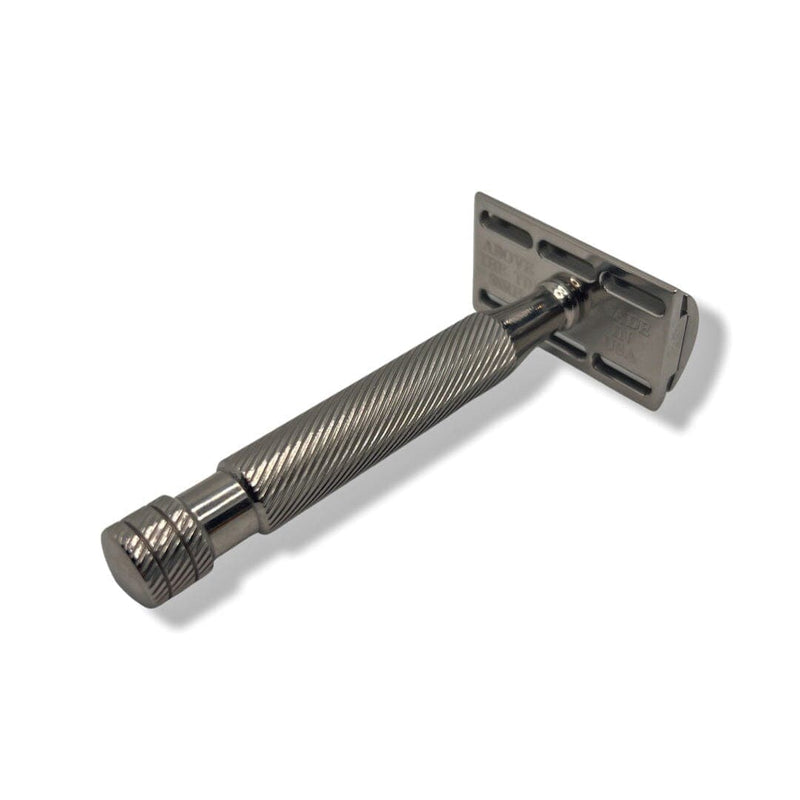 Windsor Style Polished Stainless Steel Safety Razor (SSRH Head, Calypso Handle) - by Above the Tie (Pre-Owned) Safety Razor Murphy & McNeil Pre-Owned Shaving 