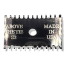 Safety Razor Baseplates (Choose Model) - by Above the Tie (Pre-Owned) Razor Parts Murphy & McNeil Pre-Owned Shaving S2 - Open Comb - Polished Stainless 