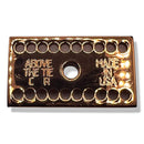 Safety Razor Baseplates (Choose Model) - by Above the Tie (Pre-Owned) Razor Parts Murphy & McNeil Pre-Owned Shaving CR - Solid Bar - Copper 