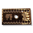 Safety Razor Baseplates (Choose Model) - by Above the Tie (Pre-Owned) Razor Parts Murphy & McNeil Pre-Owned Shaving CM - Solid Bar - Copper 