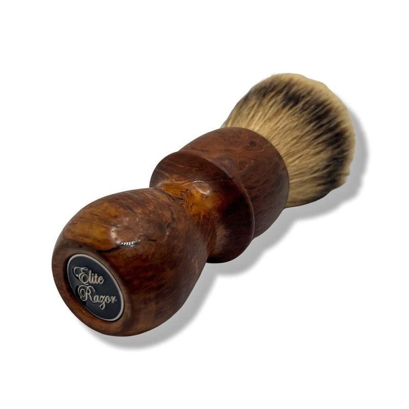 Wooden Badger Shaving Brush (24mm Bulb) - by Elite Razor (Pre-Owned) Shaving Brush Murphy & McNeil Pre-Owned Shaving 