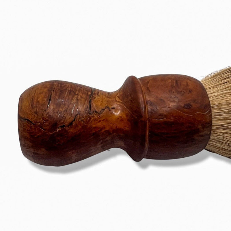 Wooden Badger Shaving Brush (24mm Bulb) - by Elite Razor (Pre-Owned) Shaving Brush Murphy & McNeil Pre-Owned Shaving 