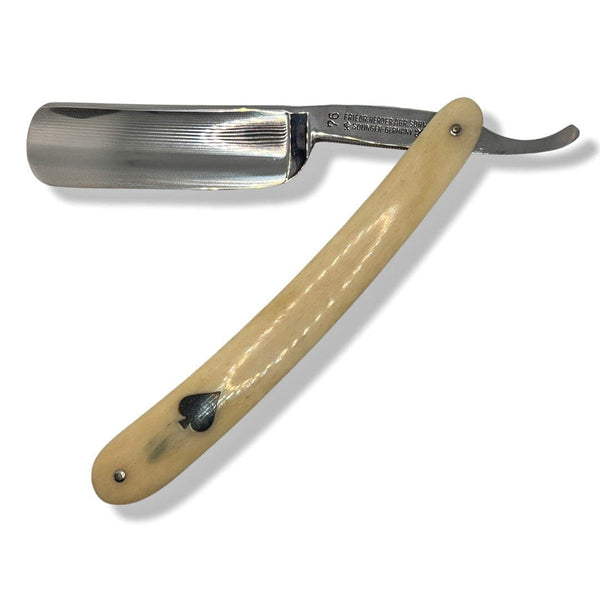 "Ace of Spades" 76 Straight Razor - by Frieder Herder (Vintage Pre-Owned) Straight Razor Murphy & McNeil Pre-Owned Shaving 
