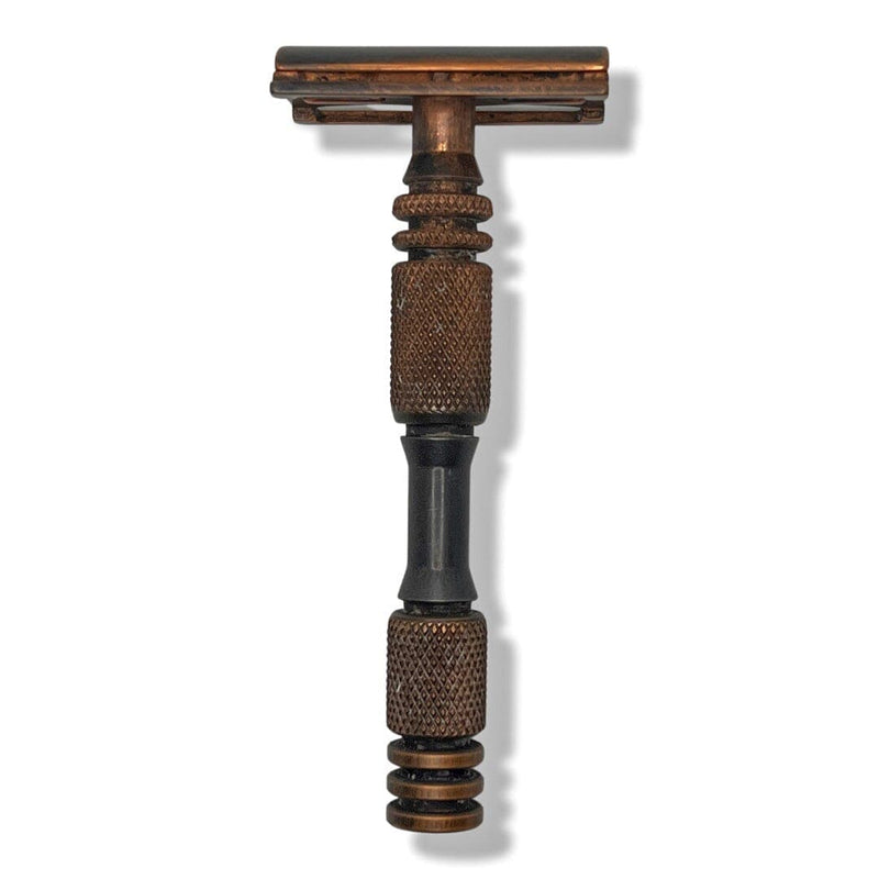Carbon CX King Copper Safety Razor (+ Plate) - by Carbon Shaving (Pre-Owned) Safety Razor Murphy & McNeil Pre-Owned Shaving 