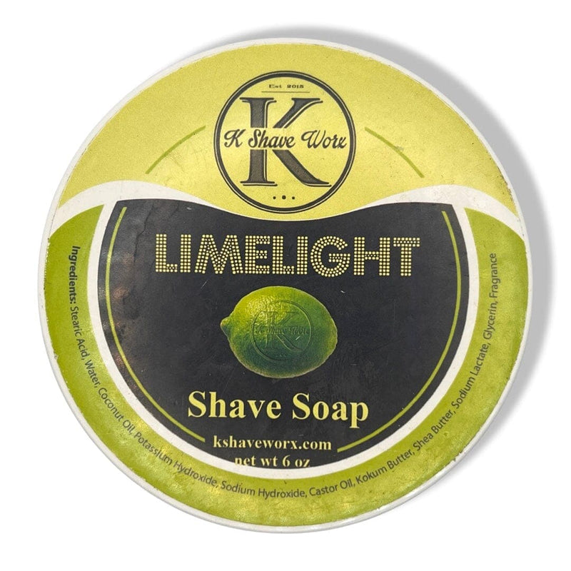 Limelight Shaving Soap - by K Shave Worx (Pre-Owned) Shaving Soap Murphy & McNeil Pre-Owned Shaving 